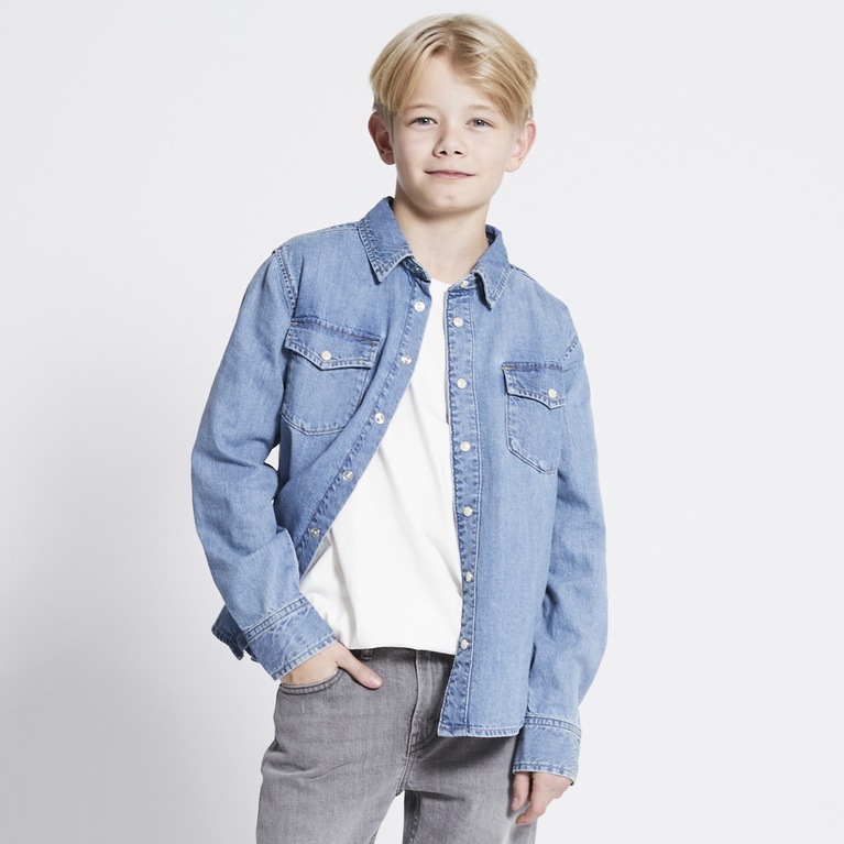 Denim shirt "Clint star" Blue Used